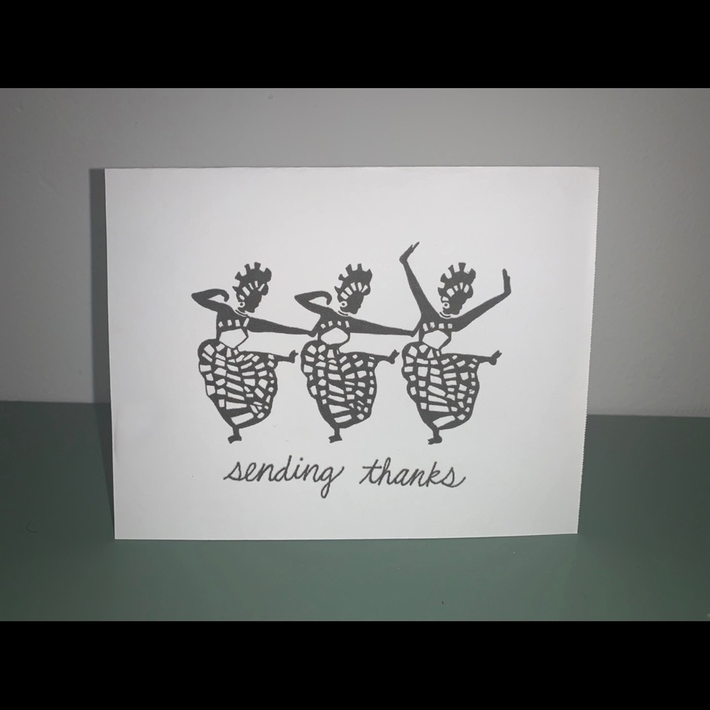 GREAT CAUSEHand Drawn Thank You Cards set of 4!